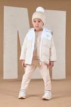 Load image into Gallery viewer, ALFIE padded jacket - beige/white