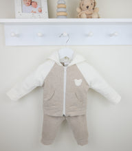 Load image into Gallery viewer, PEX teddy tracksuit - beige