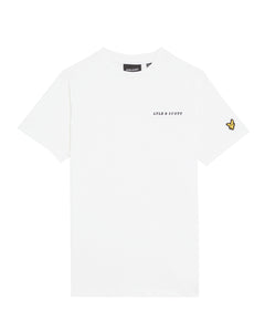 AW L&S logo tshirt - white