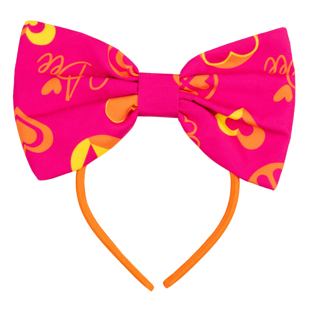 MINA🔥colour block heart print headband