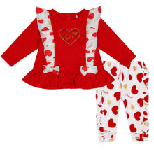 Load image into Gallery viewer, HOLLY heart print legging Set