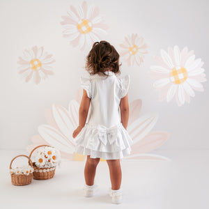 BEAU white frill tennis Dress