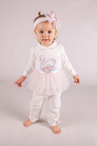 Baby swan legging Set