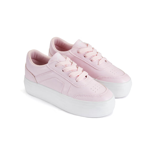 PATTY pink platform trainer