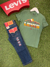 Load image into Gallery viewer, AW Levis sunrise myrtle TShirt