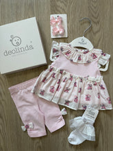 Load image into Gallery viewer, Girls print frill Legging Set