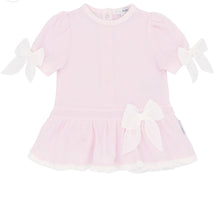 Load image into Gallery viewer, BB077 girls bow frill Dress