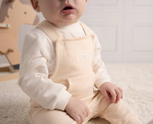 Load image into Gallery viewer, DREW beige dungaree Set