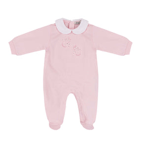 Baby EMC soft pink babygrow - in giftbox