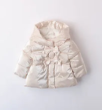 Load image into Gallery viewer, AW iDo baby girl pearl bow Jacket