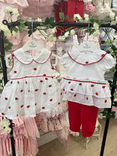 Load image into Gallery viewer, Deo strawberry frill legging Set