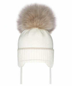 PomPom envy cream beige with tiers