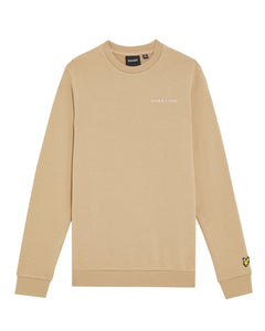 AW L&S classic sweater - sand