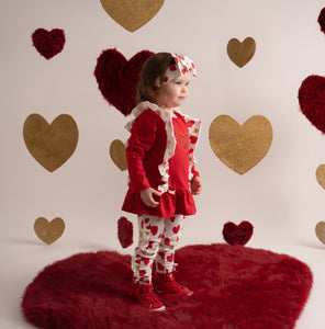 HOLLY heart print legging Set