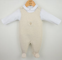 Load image into Gallery viewer, PEX pascal dungaree set - beige