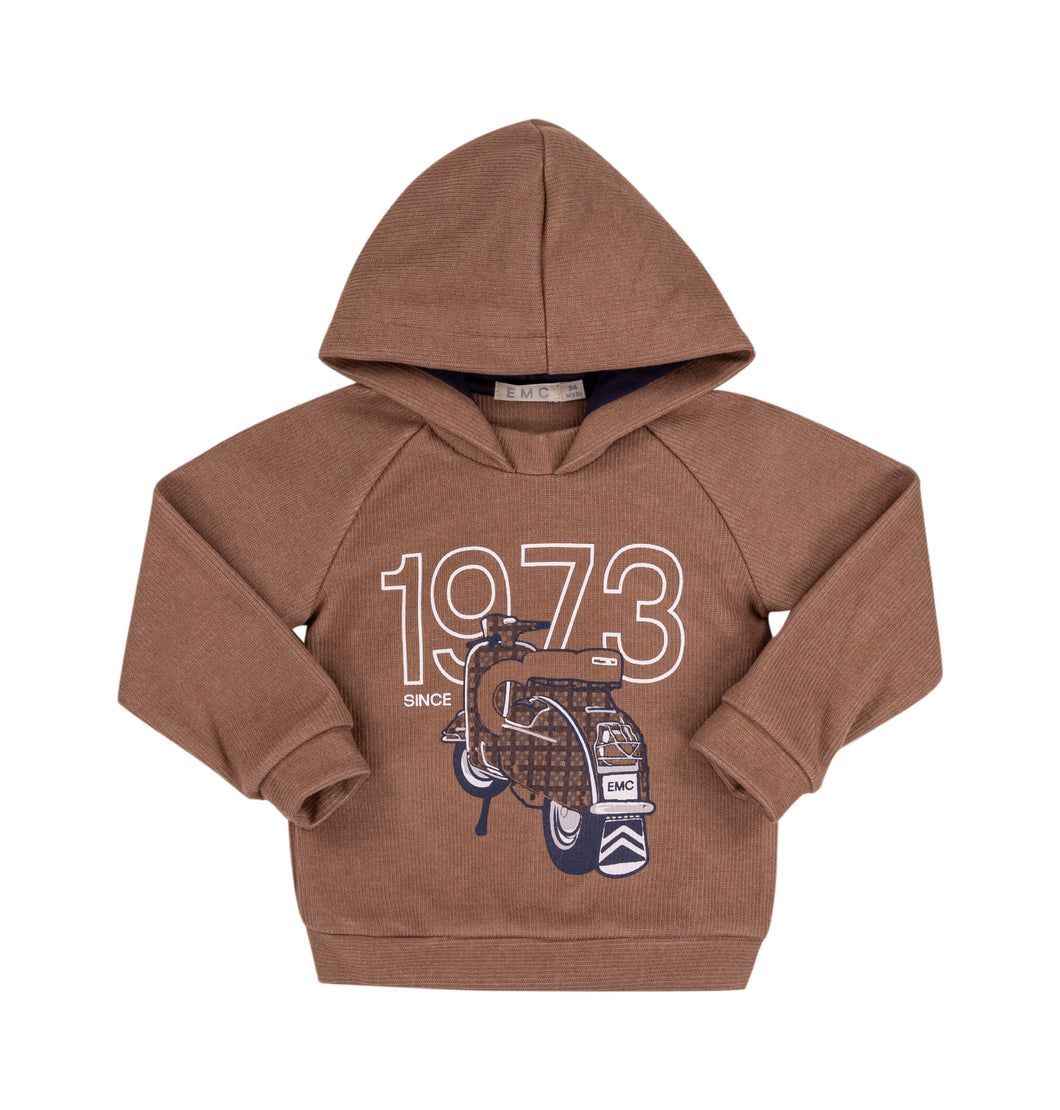 EMC boys beige 1973 Hoody