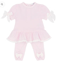 Load image into Gallery viewer, BB079 girls bow legging Set