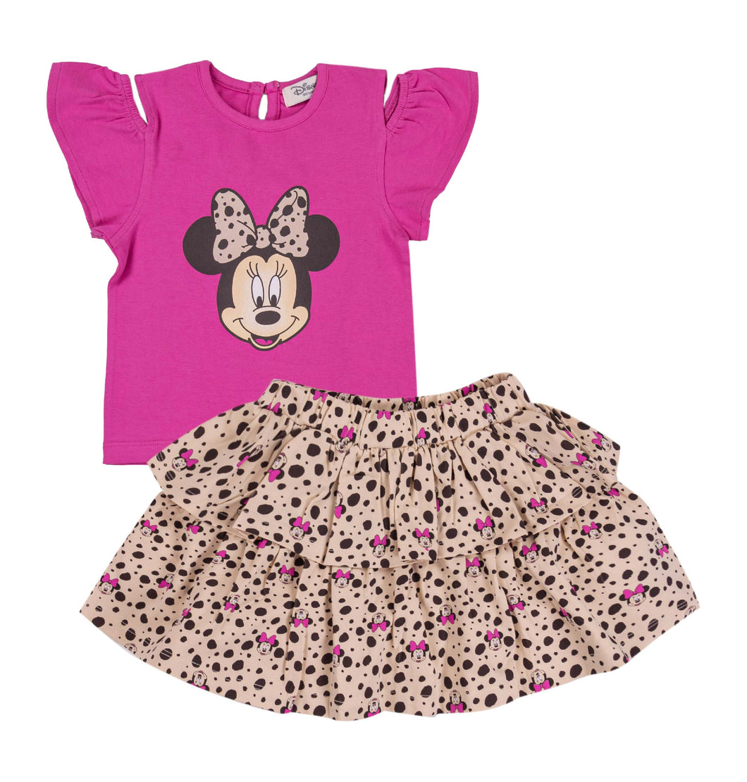 Baby Minnie Skirt Set