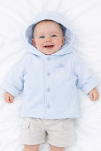 Load image into Gallery viewer, BB296 soft blue baby jacket