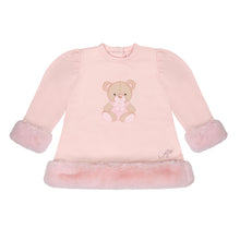 Load image into Gallery viewer, GOLDIE pink teddy fur Dress