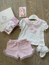 Load image into Gallery viewer, Girls ‘Love’ bling short Set