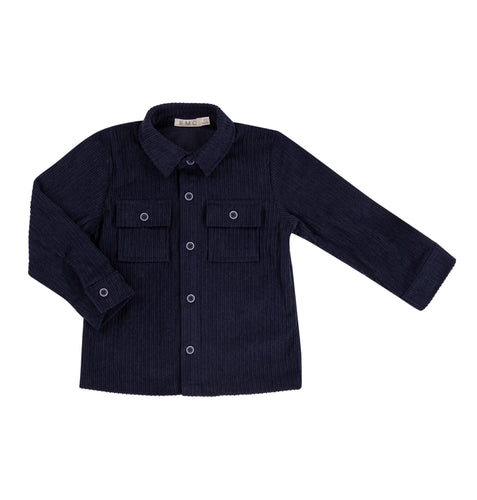 EMC boys navy shacket