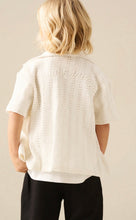 Load image into Gallery viewer, BRADLEY boys crochet embroidered shirt