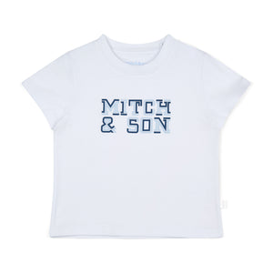 FRANK white logo TShirt