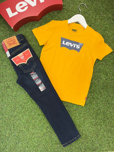 AW Levis classic logo TShirt - autumn blaze