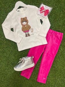 AW iDo teddy girl jegging Set