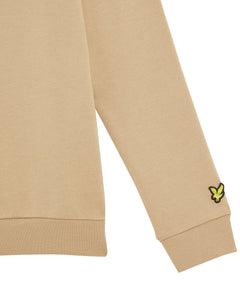 AW L&S classic sweater - sand