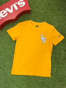 AW Levis LS logo Tshirt - autumn blaze