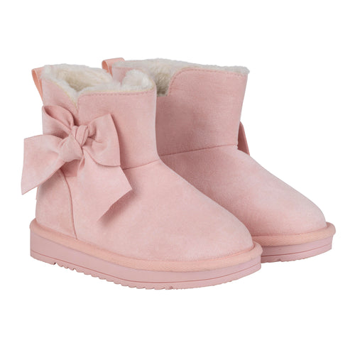 BOWTIFUL pink boots