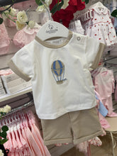 Load image into Gallery viewer, Deo boys soft jersey balloon beige Short Set
