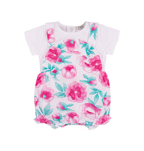 Baby EMC floral print romper Set