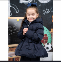 Load image into Gallery viewer, AMZ navy bow Jacket