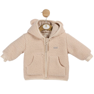 Mintini soft beige hooded Jacket