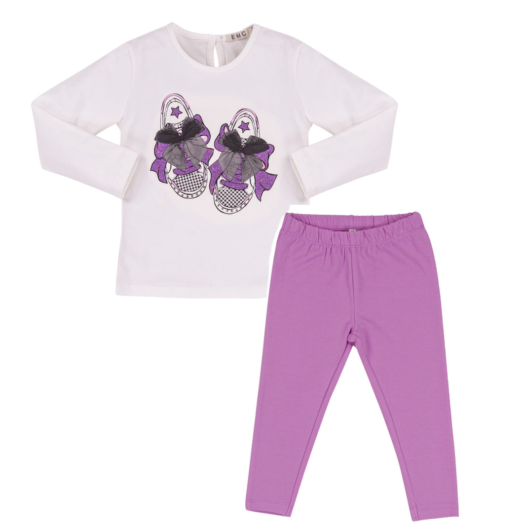 EMC sneaker top & legging Set