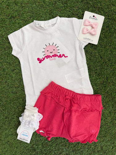 Baby girls soft short Set
