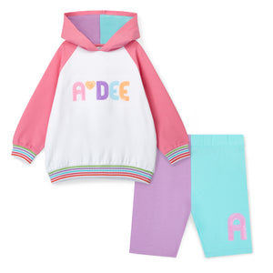 ELOISE hoody & cycling short Set