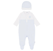 Load image into Gallery viewer, BB278 baby boys babygrow &amp; hat Set