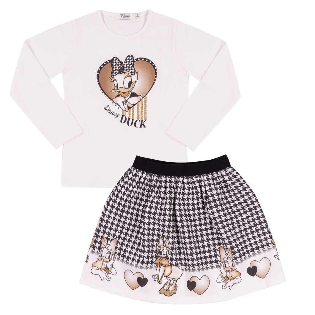 EMC Disney print skirt Set