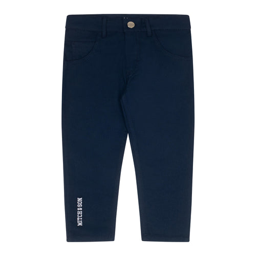 BYRON navy chino trouser