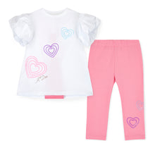 Load image into Gallery viewer, ELLA tunic heart legging Set