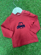 Load image into Gallery viewer, AW iDo baby boy L/S top - red