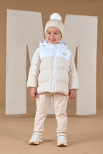 Load image into Gallery viewer, ALFIE padded jacket - beige/white