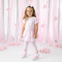 Load image into Gallery viewer, CECELIA pink stripe frill legging Set