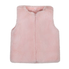 Load image into Gallery viewer, HATTIE pink faux fur Gilet