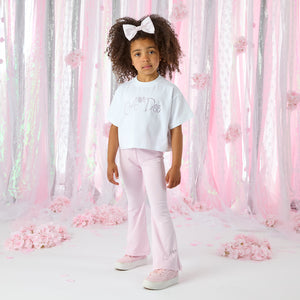 CHELSEA pink/white soft flare Set