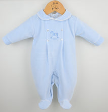 Load image into Gallery viewer, PEX george powder blue velour